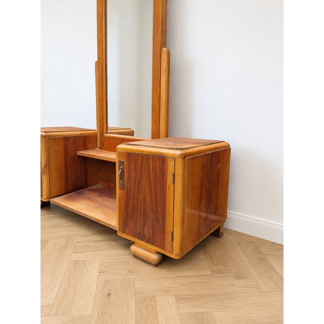 Tan Vintage Italian Console Table, 1950s For Sale - Image 8 of 11