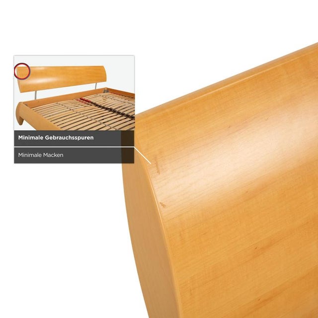 Wood Wooden Bed from Hülsta For Sale - Image 7 of 15