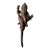 1900s Black Forest Gnome Whip Hook, Carved Wood For Sale