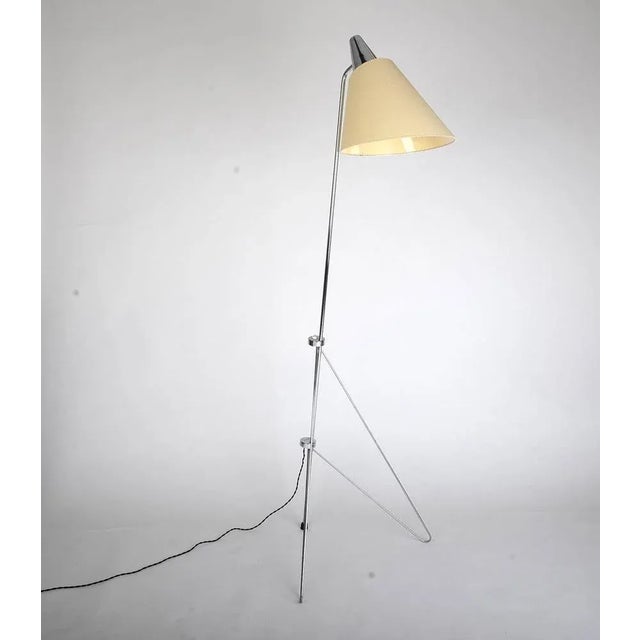Beige No 1783 Floor Lamp by Josef Hurka for Napako, 1950s For Sale - Image 8 of 8