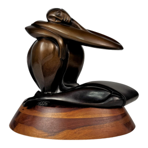 Bronze Figural Sculpture, Signed Anne Marie Paul, France