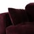 Embrace Three-Seater Sofa in Velour Velvet, Chrome and Violet with Manual Function by Brühl For Sale - Image 9 of 15