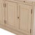 Wood 19th Century French Painted Two-Piece Bookcase Cabinet For Sale - Image 7 of 9