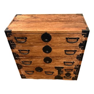 Japanese Antique Chest of Drawers (Tansu) For Sale