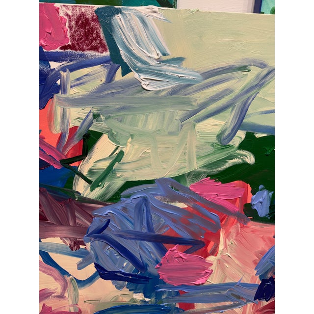 Abstract “Happy Chance” Original Painting by Hayley Morée For Sale - Image 3 of 5