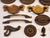 Antique Decorative Brass Metal Furniture Handles and Knobs (42 Pieces) For Sale - Image 9 of 9