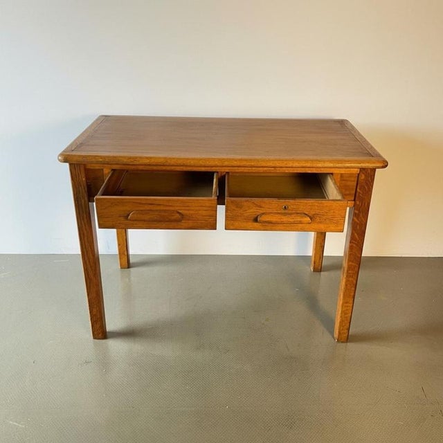 Abbess Desk in Wood, 1940s For Sale - Image 3 of 11