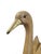 Italian Mid-Century Modern Hand-Carved Wooden Swan With Brass Beak, C. 1960s–70s For Sale - Image 11 of 16