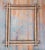 20th Century American Black and Gold Carved Pine Tramp Folk Art Picture Frame For Sale - Image 9 of 10