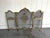 Victorian Style Brass Floral Bouquet Fireplace Screen For Sale - Image 6 of 7