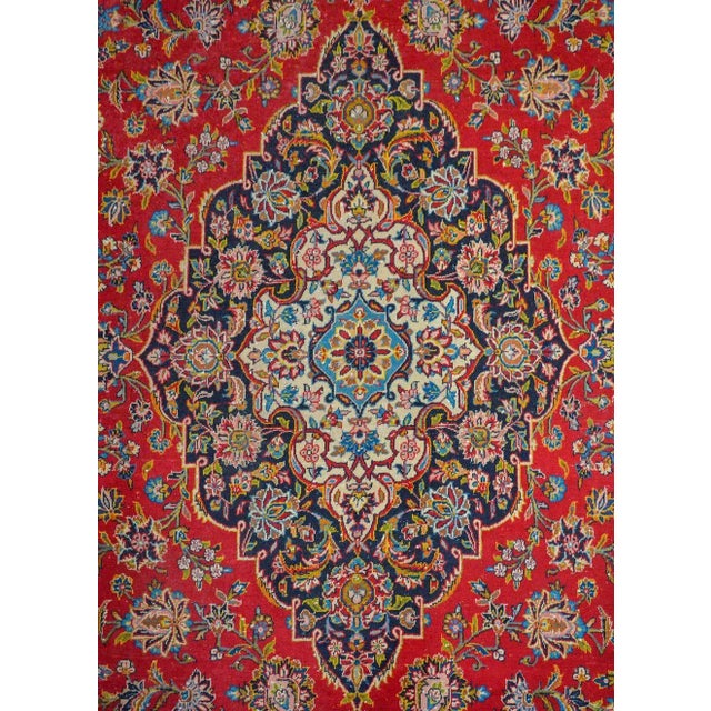 Traditional Kashan Rug For Sale - Image 4 of 10