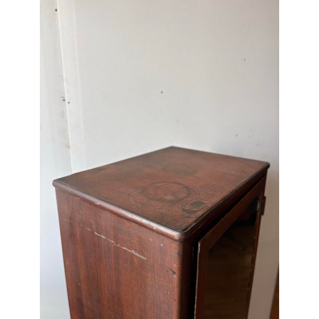 Early 20th Century Vintage Apothecary Medical Cabinet For Sale - Image 5 of 12