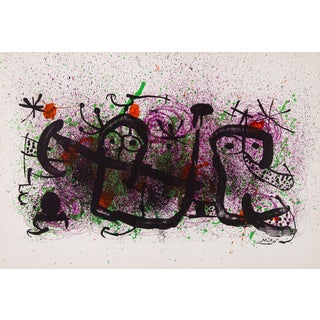 Joan Miro, Ma de Proverbis, Lithograph For Sale