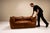 Mid-Century Modern Two-Seater Sofa in Leather by Mario Bellini for B&B Italia For Sale - Image 3 of 13