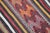1970s Rustic Style Stripe Design Hand Knotted Oushak Kilim Rug For Sale In Sacramento - Image 6 of 12