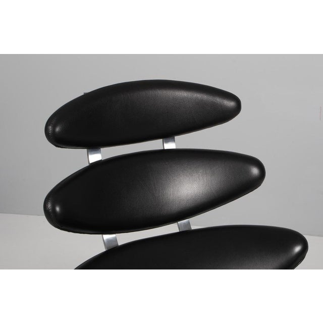 Poul Volther Corona Lounge Chair attributed to Poul M. Volther For Sale - Image 4 of 8