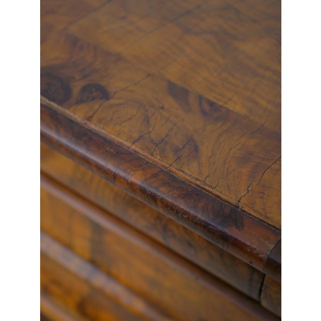 Antique Italian 18th Century Burl Wood 2 Door 2 Drawer Credenza Cabinet For Sale - Image 17 of 18