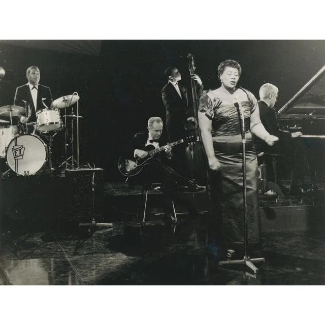 Ella Fitzgerald with Band, 1960s, Photograph For Sale - Image 3 of 3