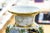 Pair of Antique 19th Century Hand Painted Floral White Porcelain Vases For Sale - Image 4 of 8