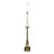 Kaiser Kuhn Vintage Brass Candlestick Floor Lamp For Sale