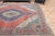 Textile Vintage Persian Handmade Wool Orange Oversized Area Rug For Sale - Image 7 of 11