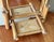 Champagne Small Bamboo Frame Mirror With Shelf For Sale - Image 8 of 9