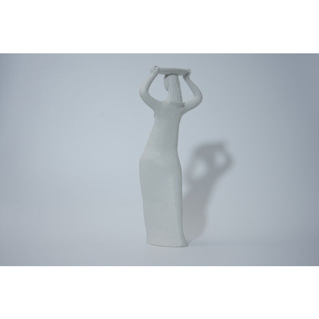 1950s Mid-Century Modern Porcelain Sculpture by Eva Moshack for Rosenthal For Sale - Image 5 of 12