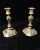 Metal 19th Century Rococo Style Brass Candle Sticks For Sale - Image 7 of 7