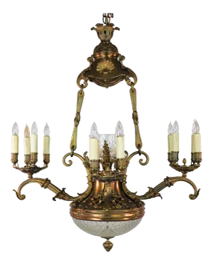 French Beaux-Arts Chandelier