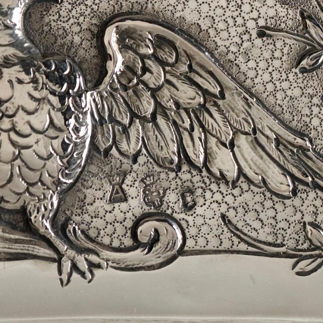 Tray in Silver from G.F.R. For Sale - Image 9 of 11