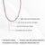 Vintage Style Genuine 53 Ct Pink Tourmaline 4 Mm Bead Matinee Necklace - 19.5" For Sale - Image 12 of 15