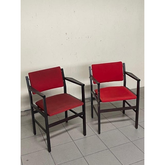 Chairs with Armrests, 1960s, Set of 2 For Sale - Image 17 of 17