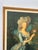 Various Artists Madame Vigee Le Brun Vintage 1955 Neoclassical Mourlot Lithograph Print Framed French Exhibition Poster " Marie Antionette With a Rose " 1783 For Sale - Image 4 of 15