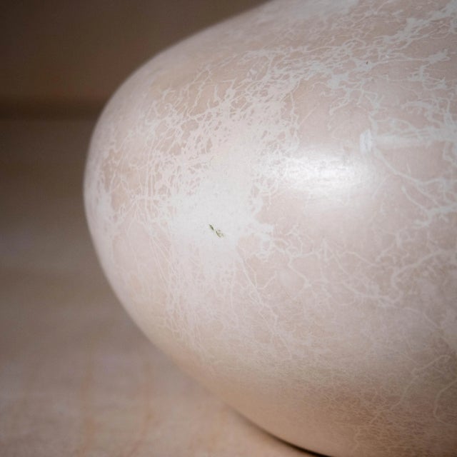 Vintage Native American Delicate Crackled Glaze Vase Signed by Vail Sr. For Sale - Image 10 of 12