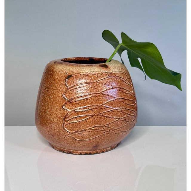 Modernist Sculptural Studio Ceramic Art Vase from Helma Klett, Germany, 1950s For Sale - Image 15 of 18