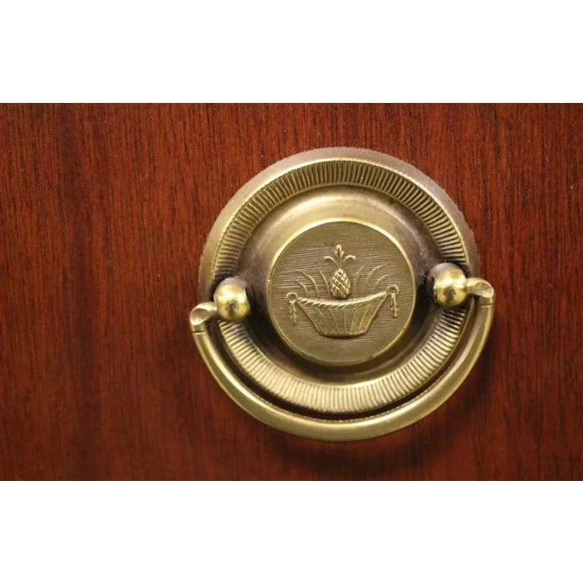 Wood Vintage Sheraton Style Sideboard by Lexington Furniture Ind. The Palmer Home Collection. For Sale - Image 7 of 13