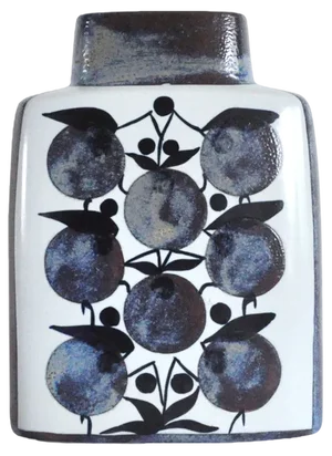Faience Baca Vase by Grethe Helland Hansen from Royal Copenhagen, 1960s