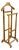Vintage Modern Wooden Valet Stand from Artigianato Italiano, 1970s For Sale