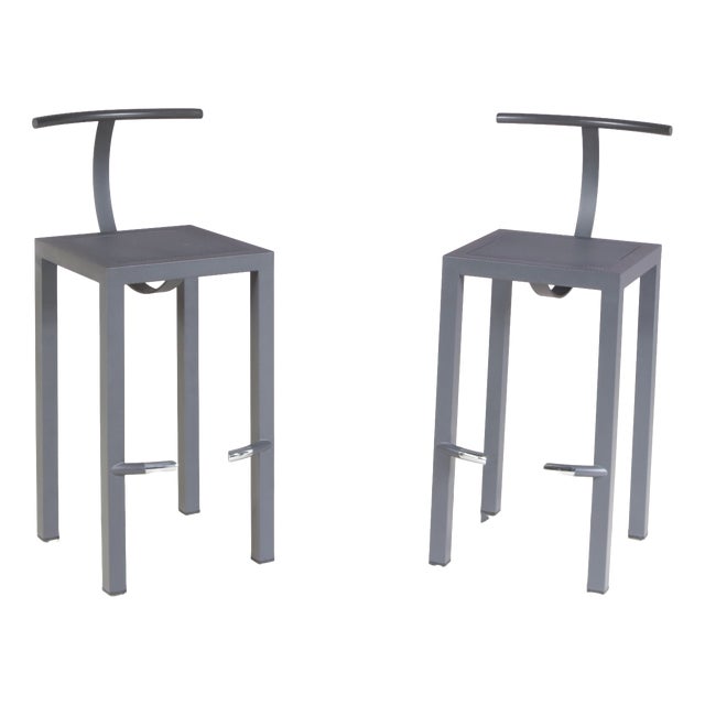 Sarapis Bar Stool by Philippe Starck for Driade, Italy, 1980s For Sale
