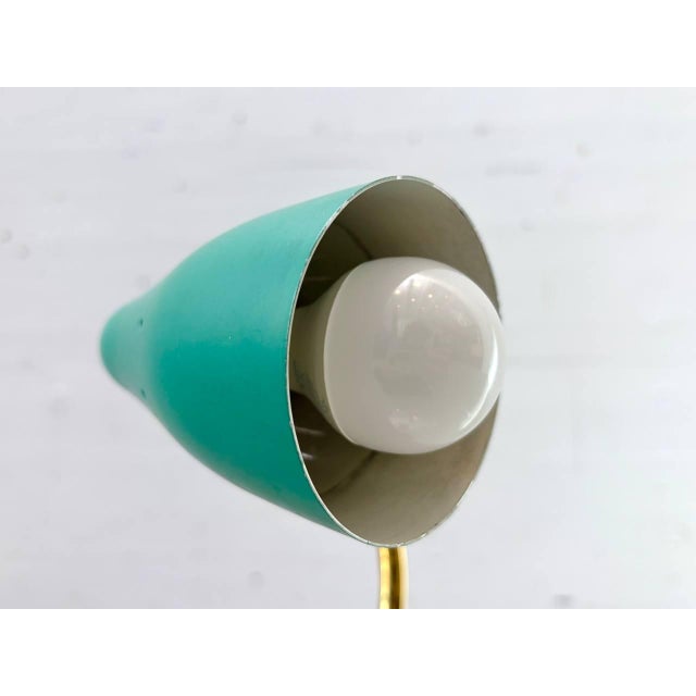 Vintage Table Lamp with Metal Shade, Italy, 1950s For Sale - Image 11 of 16