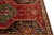 Textile Red and Green Vintage Shiraz Handmade Geometric Designed Wool Rug For Sale - Image 7 of 10