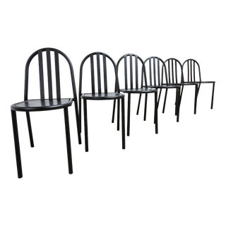222 Model Chairs by Robert Mallet Stevens, 1980, Set of 6 For Sale