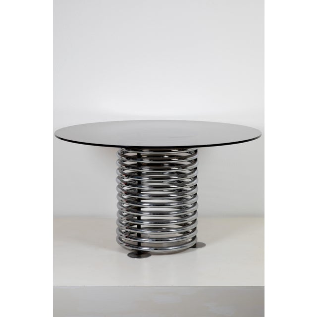 Round Glass Dining Table For Sale - Image 12 of 12