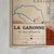 Vintage School Map, The Garonne / the Rhone, 1950s For Sale - Image 3 of 11
