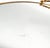 Mid-Century Oval Gilt Mirrored Tray With Floral Handles – Hollywood Regency / Italian Florentine Style For Sale - Image 9 of 12