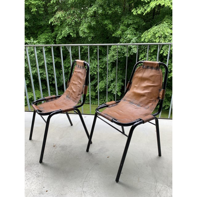 1970s Chairs by Charlotte Perriand for Les Arcs, 1970s, Set of 2 For Sale - Image 5 of 18