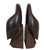 FREE SHIPPING ANYWHERE IN THE CONTINENTAL US! This is a set of unique vintage hand carved ironwood bookends/sculptures...