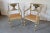 Italian Italian Flower Basket Chairs/Pair For Sale - Image 3 of 12