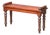 Edwardian Hall Bench or Window Seat of Mahogany From England For Sale