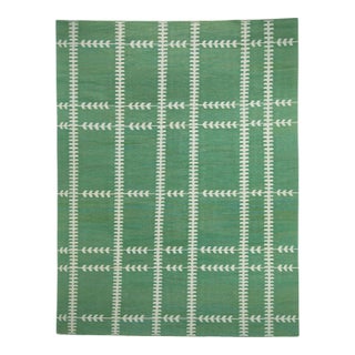Turkish Kilim Oriental Handmade Flatweave 9'4" x 12'1" #18149 For Sale